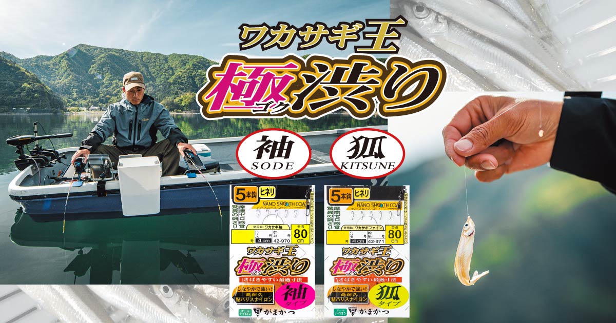 ワカサギ王 極渋り