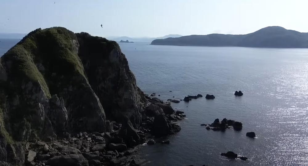 沖の島・鵜来島の風景