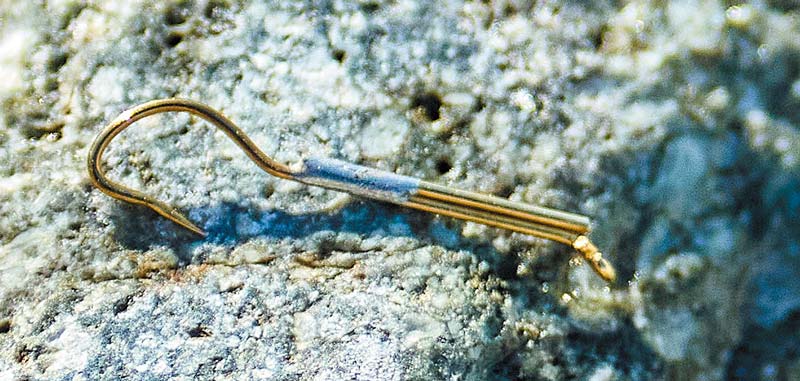 ピットサカサ 鈎拡大写真