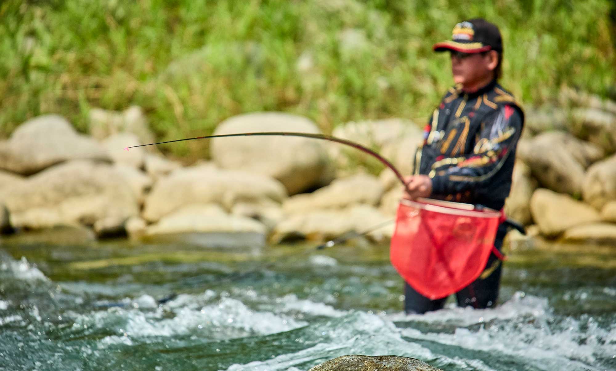 がま鮎競技スペシャルV8 引抜急瀬 90