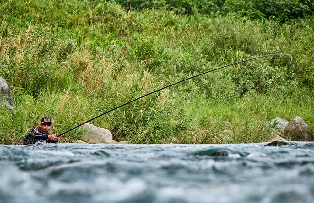 がま鮎競技スペシャルV8 引抜急瀬 90
