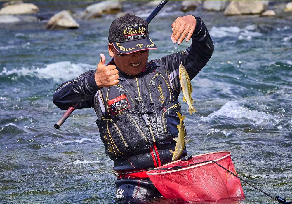 がま鮎競技スペシャルV8 引抜急瀬 90