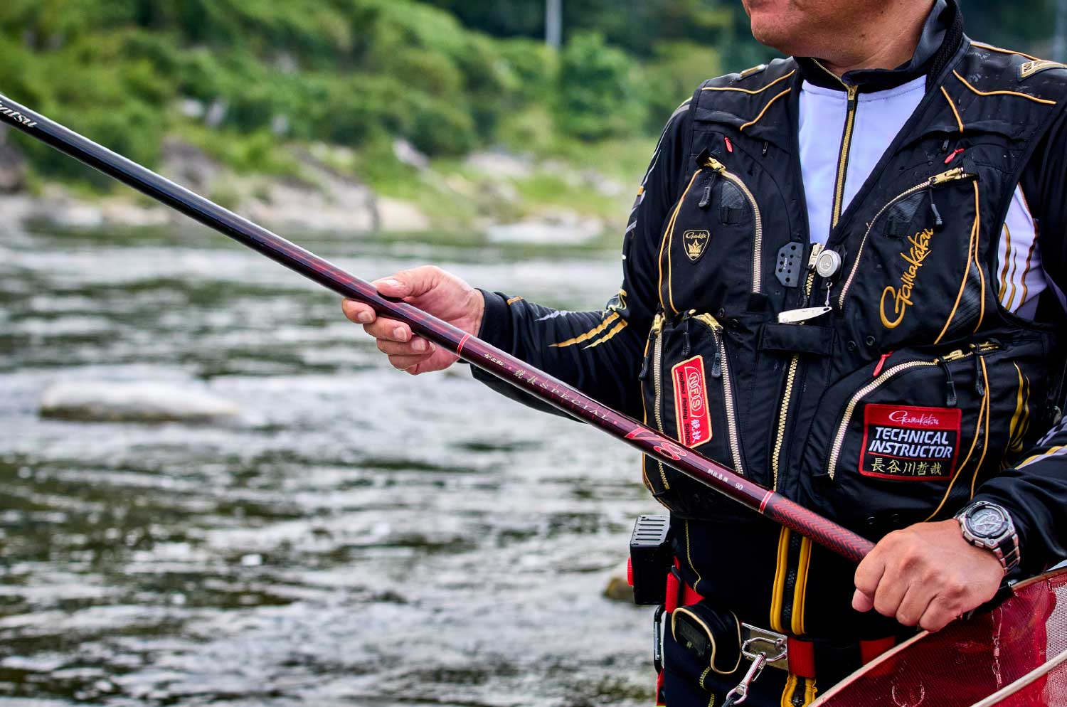 がま鮎競技スペシャルV8 引抜急瀬 90