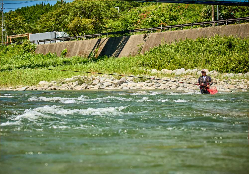がま鮎競技スペシャルV8 胴抜急瀬 90