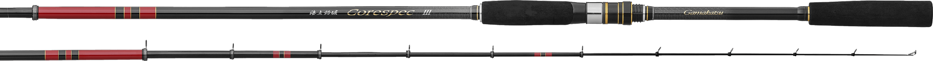 海上釣堀コアスペック3 真鯛 350　竿画像