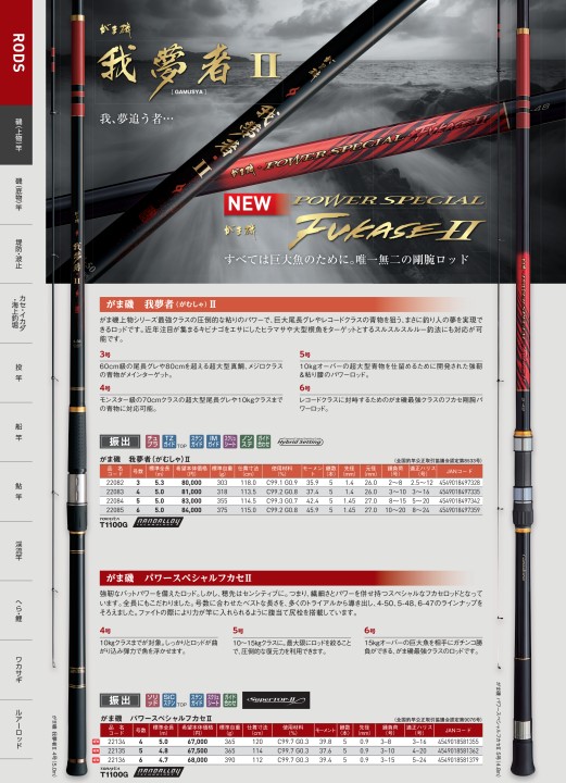 がまかつWebカタログ 竿