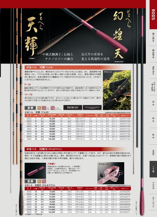 がまかつWebカタログ 竿