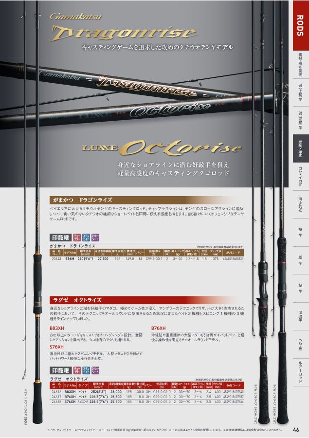 がまかつWebカタログ 竿 がまかつWebカタログ 竿