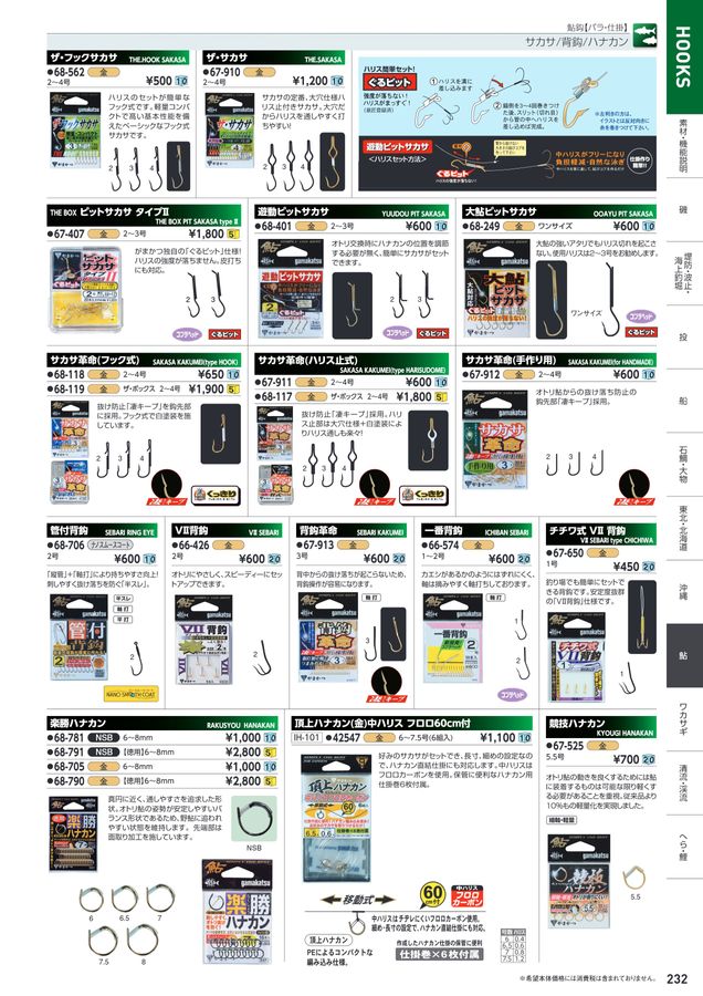 がまかつWebカタログ_鈎