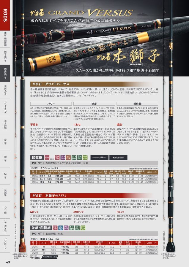 がまかつ竿☆がま石ディオガッツオ525 下せる