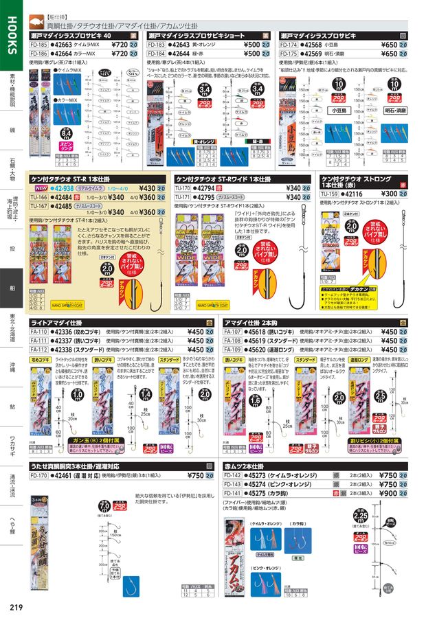 GAMAKATSU FISHING GEAR CATALOG 2024_鈎