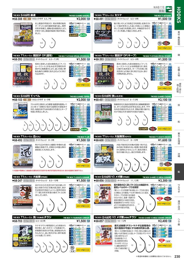 GAMAKATSU FISHING GEAR CATALOG 2024_鈎