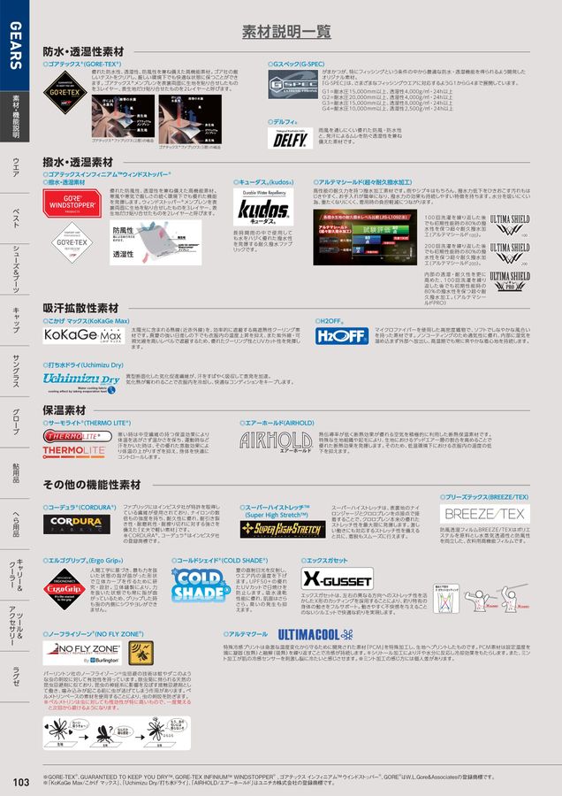 GAMAKATSU FISHING GEAR CATALOG 2025_アパレル・ギアカタログ