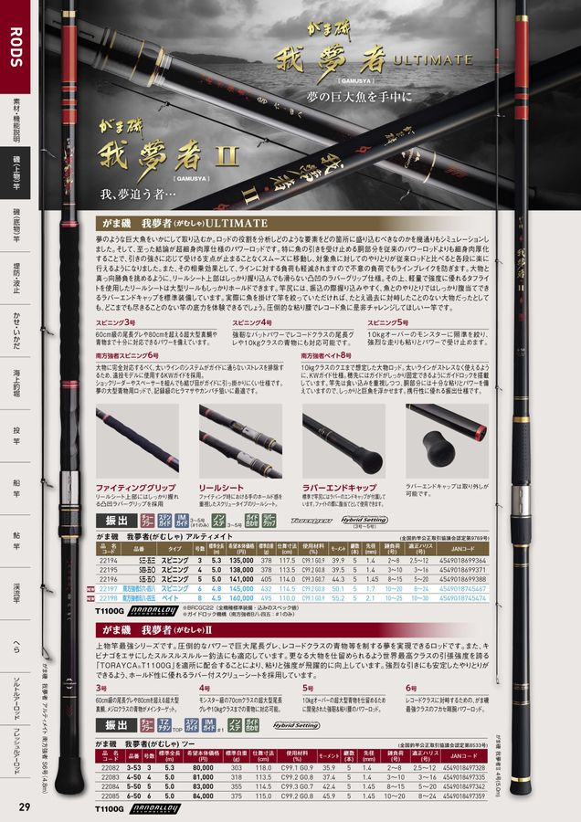 GAMAKATSU FISHING GEAR CATALOG 2025_ロッドカタログ