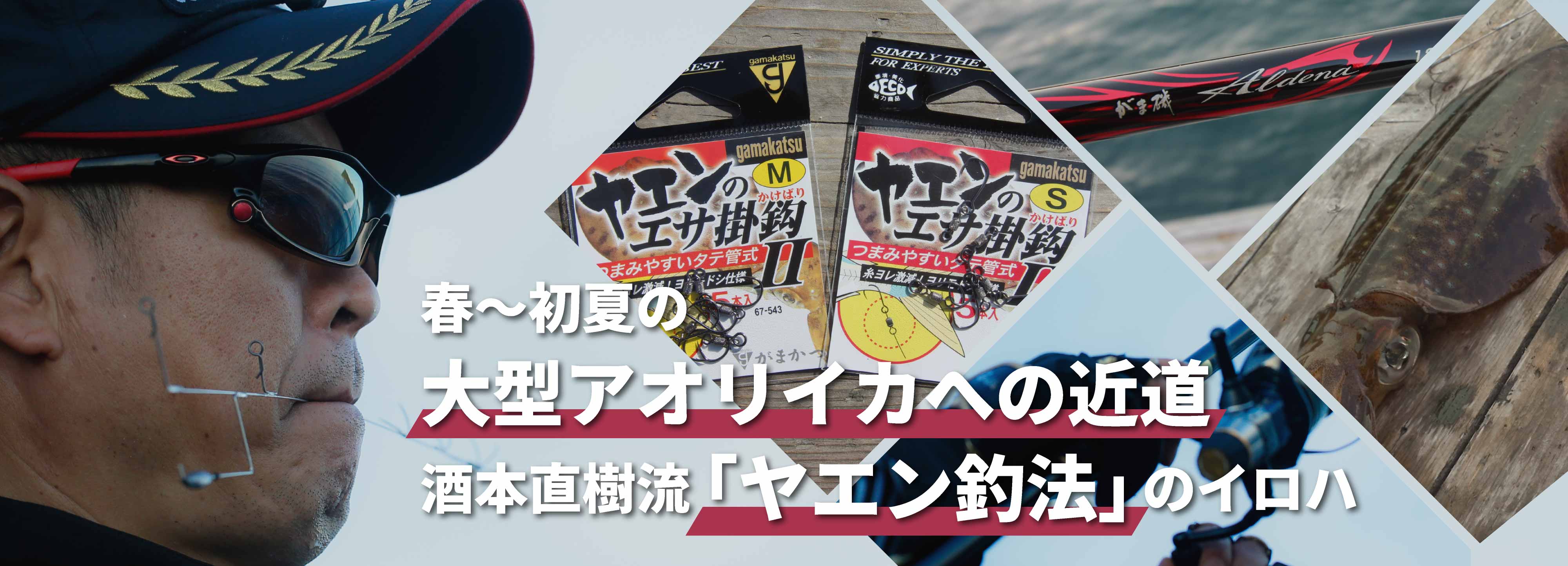 春〜初夏の大型アオリイカへの近道　酒本直樹流「ヤエン釣法」のイロハ