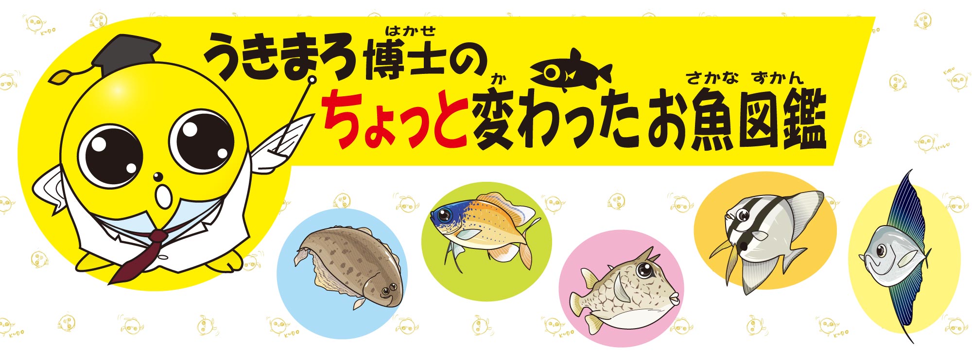 うきまろ博士のちょっと変わったお魚図鑑