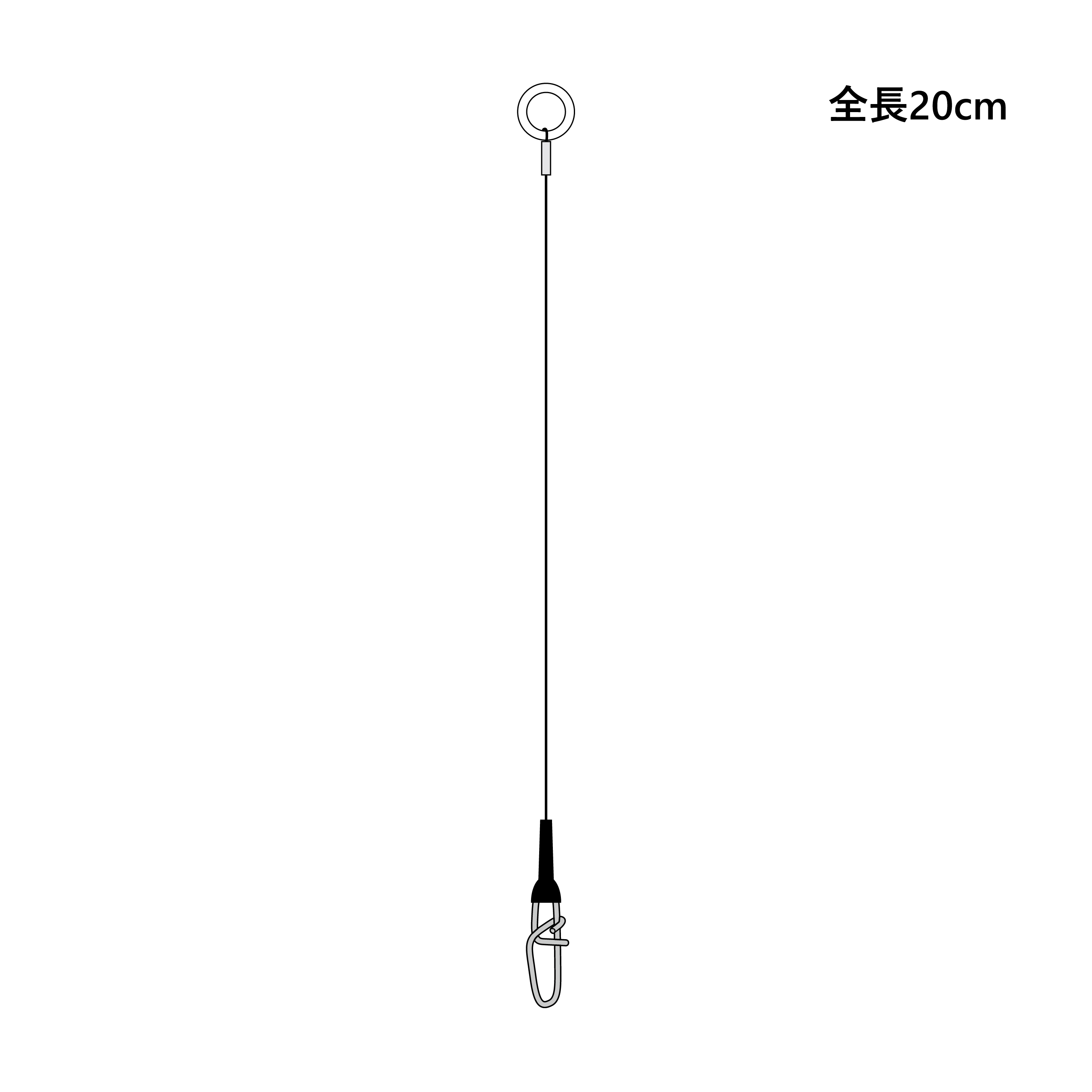 kuu　ワイヤーおまとめ ワイヤーリーダーEX2 | がまかつ