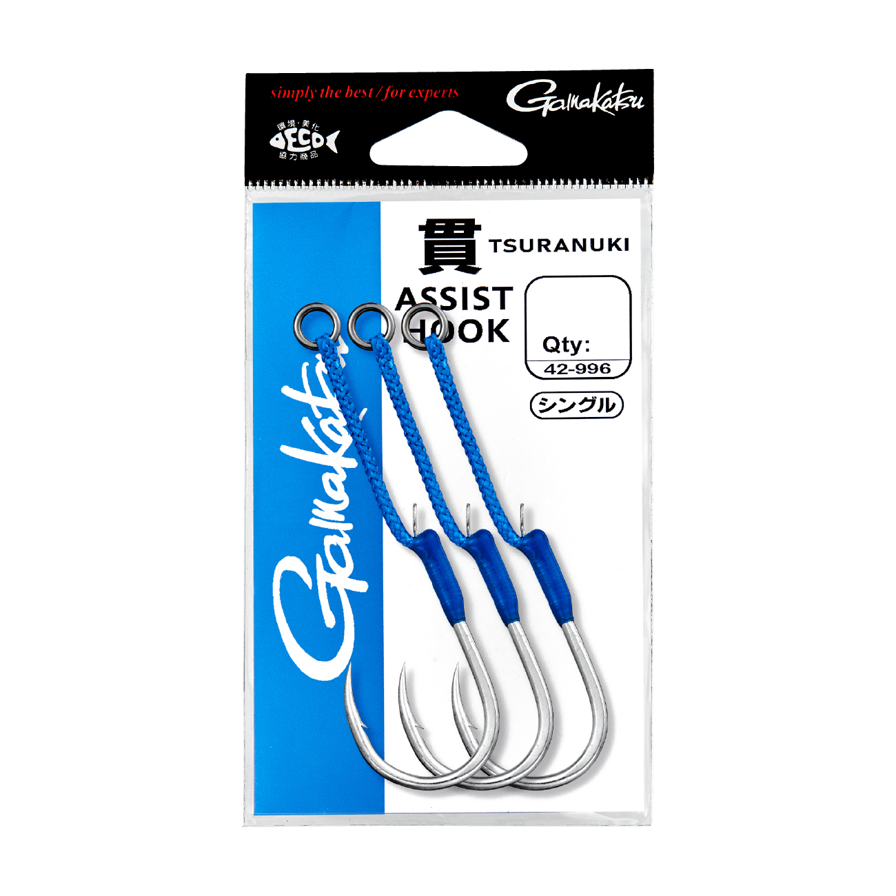 アシストフック 貫 シリーズ | がまかつ