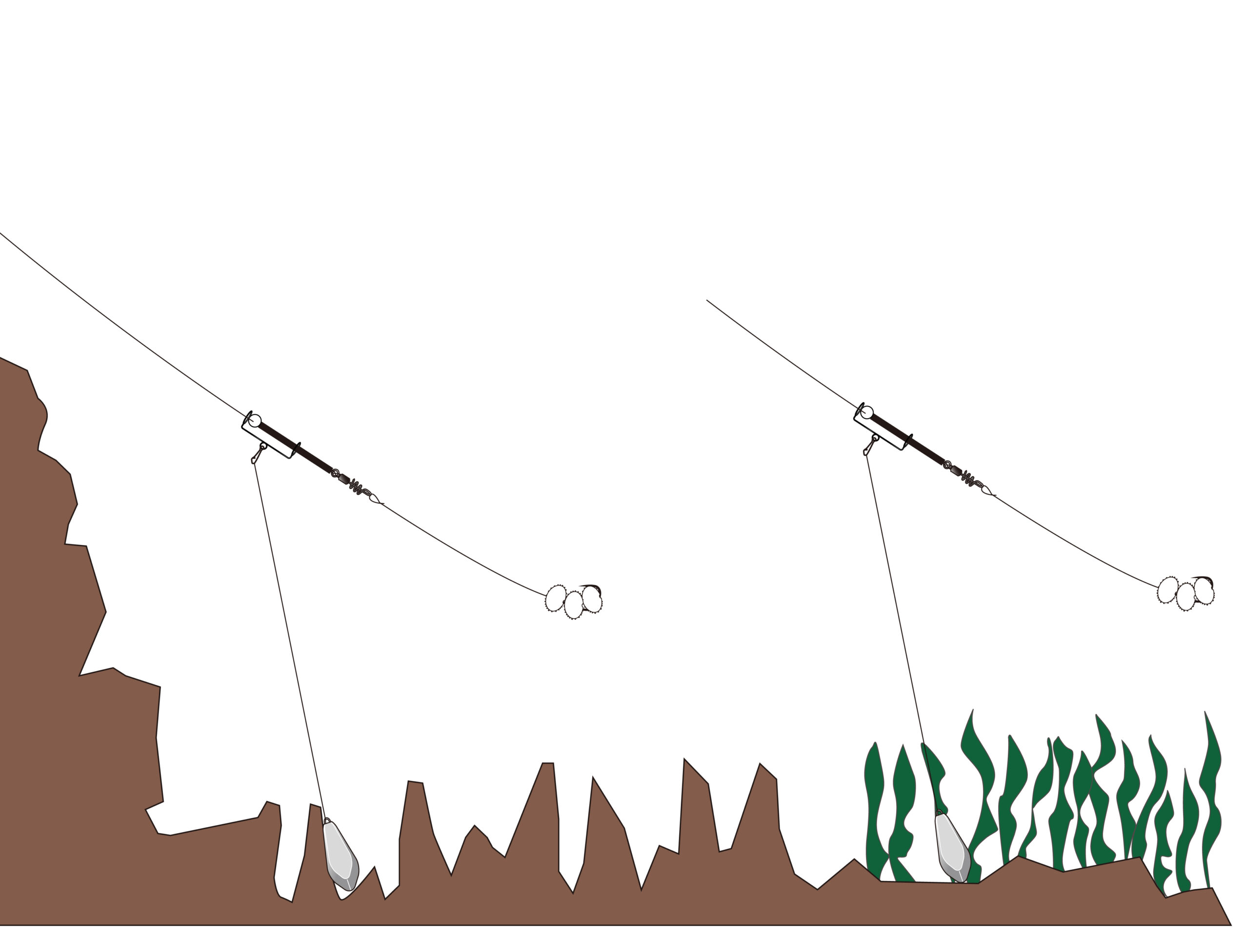 石鯛瀬ズレ遊動テンビン仕掛 | がまかつ