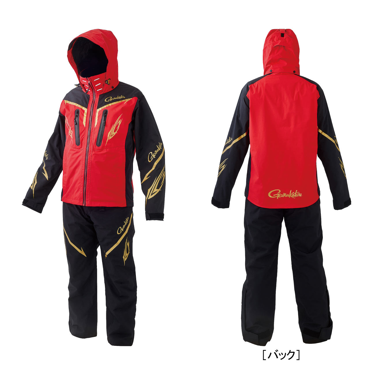 がまかつ　フィッシングレインスーツ GM3658 がまかつ フィッシングレインスーツ GM-3658 / 高知のグレ釣り専門店