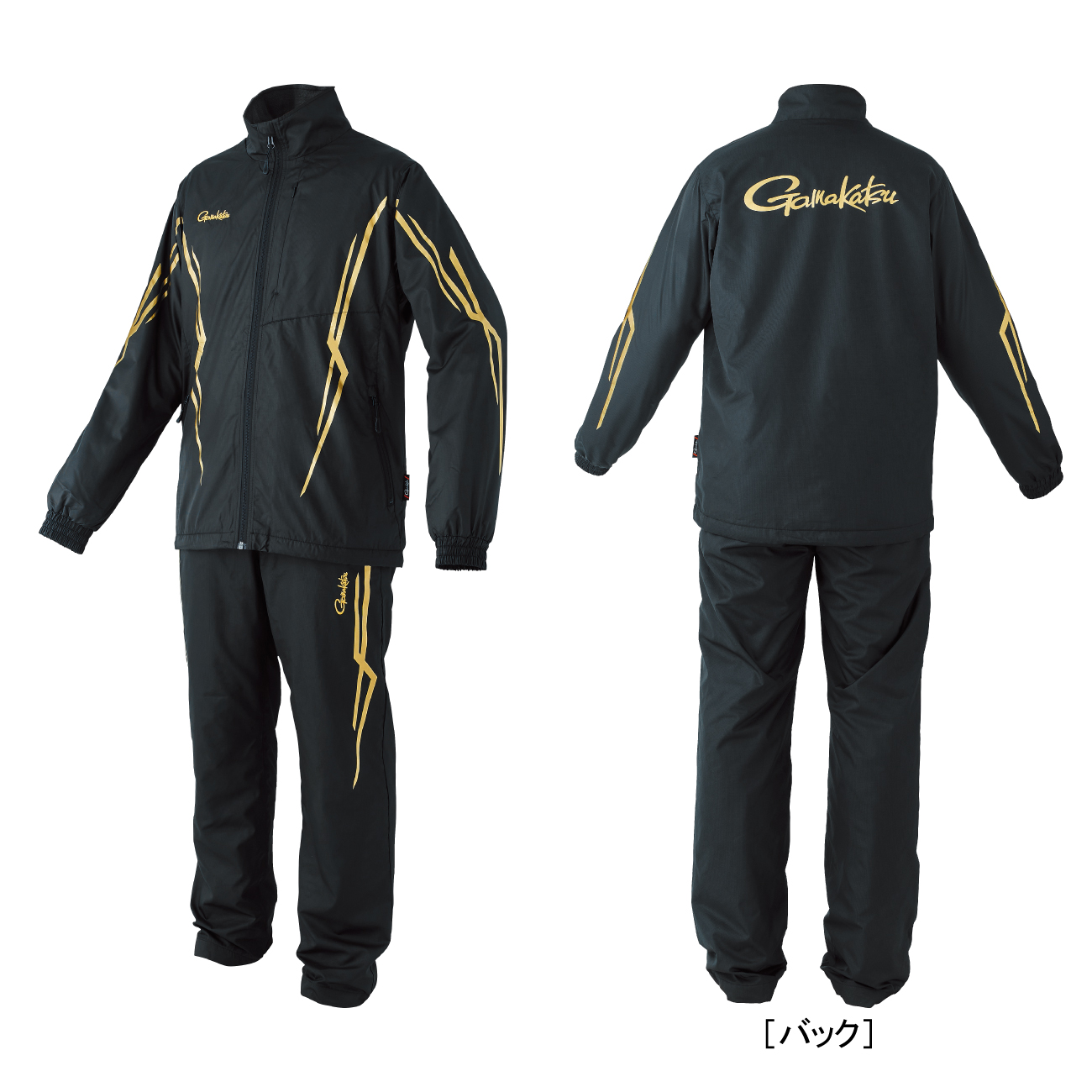 Gamakatsu フィッシングスーツ Lサイズ Gamakatsu（がまかつ） フィッシングレインスーツ GM-3658 レッド