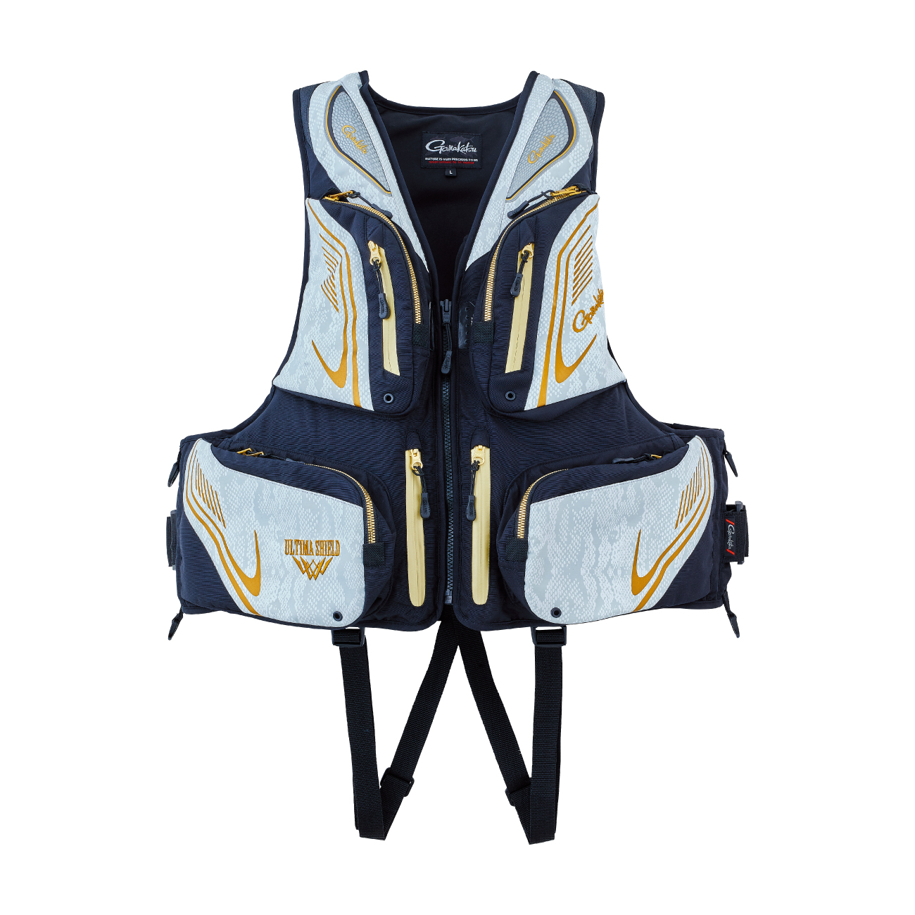 がまかつ アルテマシールド100 フローティングベスト GM-2194 救命胴衣 アルテマシールド100 フローティングベスト GM2194 | がまかつ