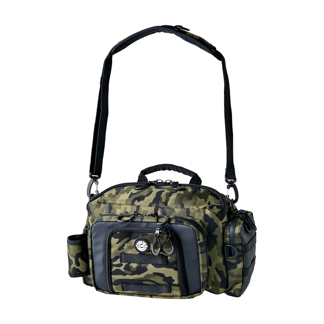 がまかつ タックルバッグ LE324 ランガン ヒップバッグ2.0 #1ブラック ランガン ヒップバッグ 2.0 LE324 | がまかつ