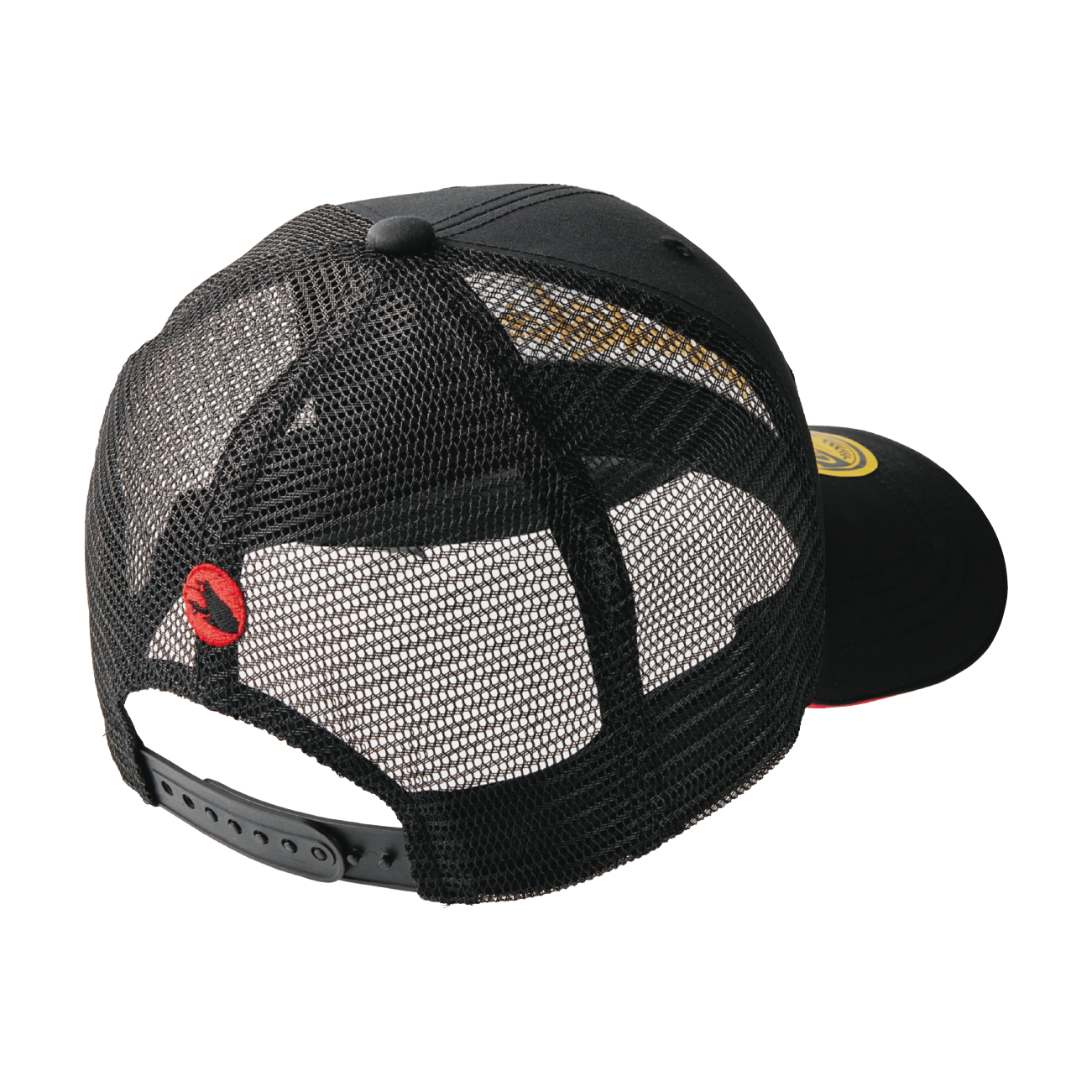 【希少・完売品】NO MASS PROD CAP ブラック メッシュ キャップ ☆NO MASS PROD☆ロゴ刺繍メッシュCAP（黒） - メルカリ