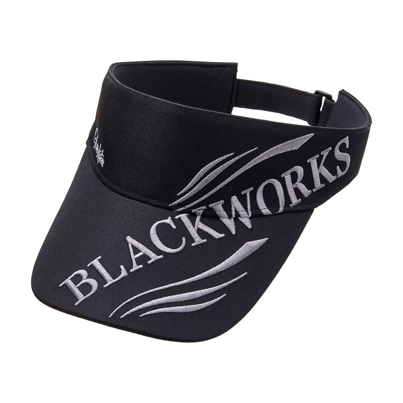 monzee モンジー　スポーツサンバイザー　ブラック monzee モンジー スポーツサンバイザー ブラック monzee モンジー