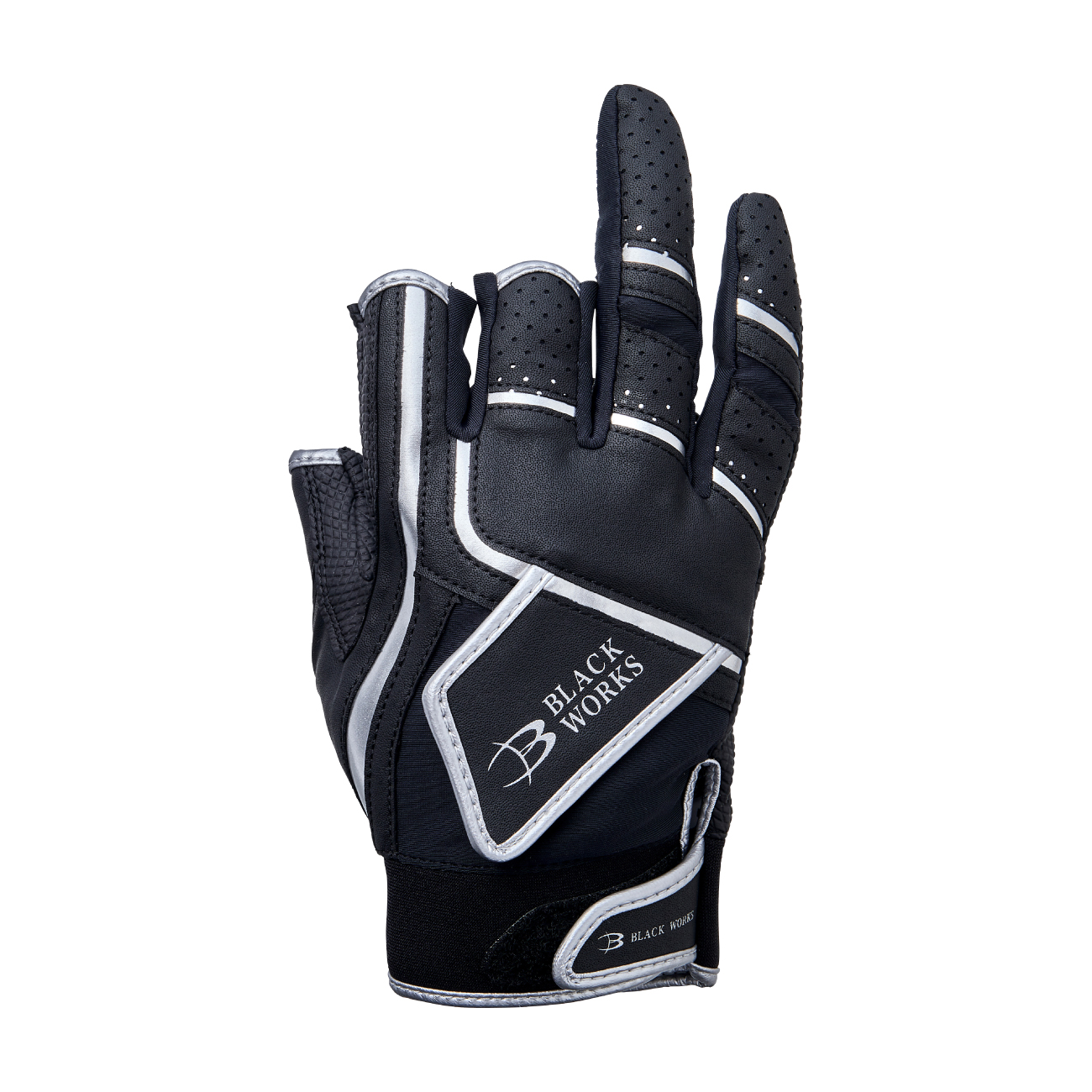 CORDURA(R) トーナメントグローブ(3本切)(BLACK WORKS) GM7290 | がまかつ