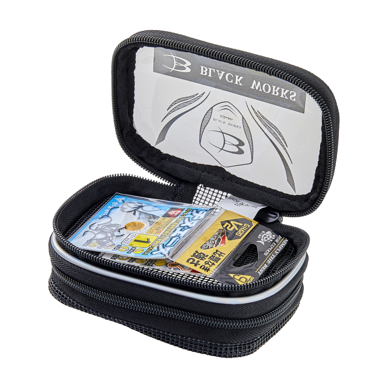 ウキポーチ2部屋(BLACK WORKS) GM2080 | がまかつ