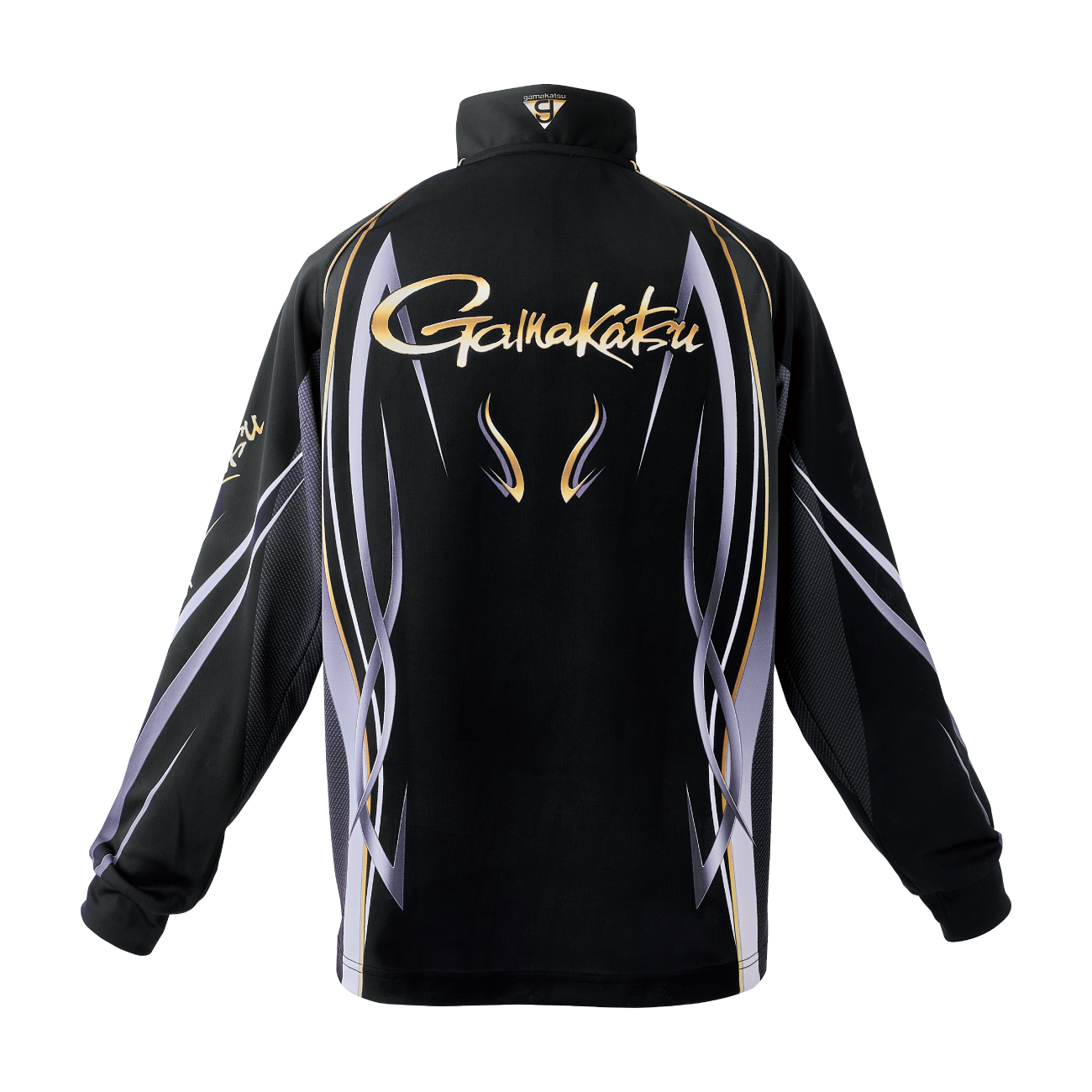 がまかつ 鮎 2WAYプリントジップシャツ GM3734 Mサイズ 2WAYプリントジップシャツ(長袖) GM3734 | がまかつ