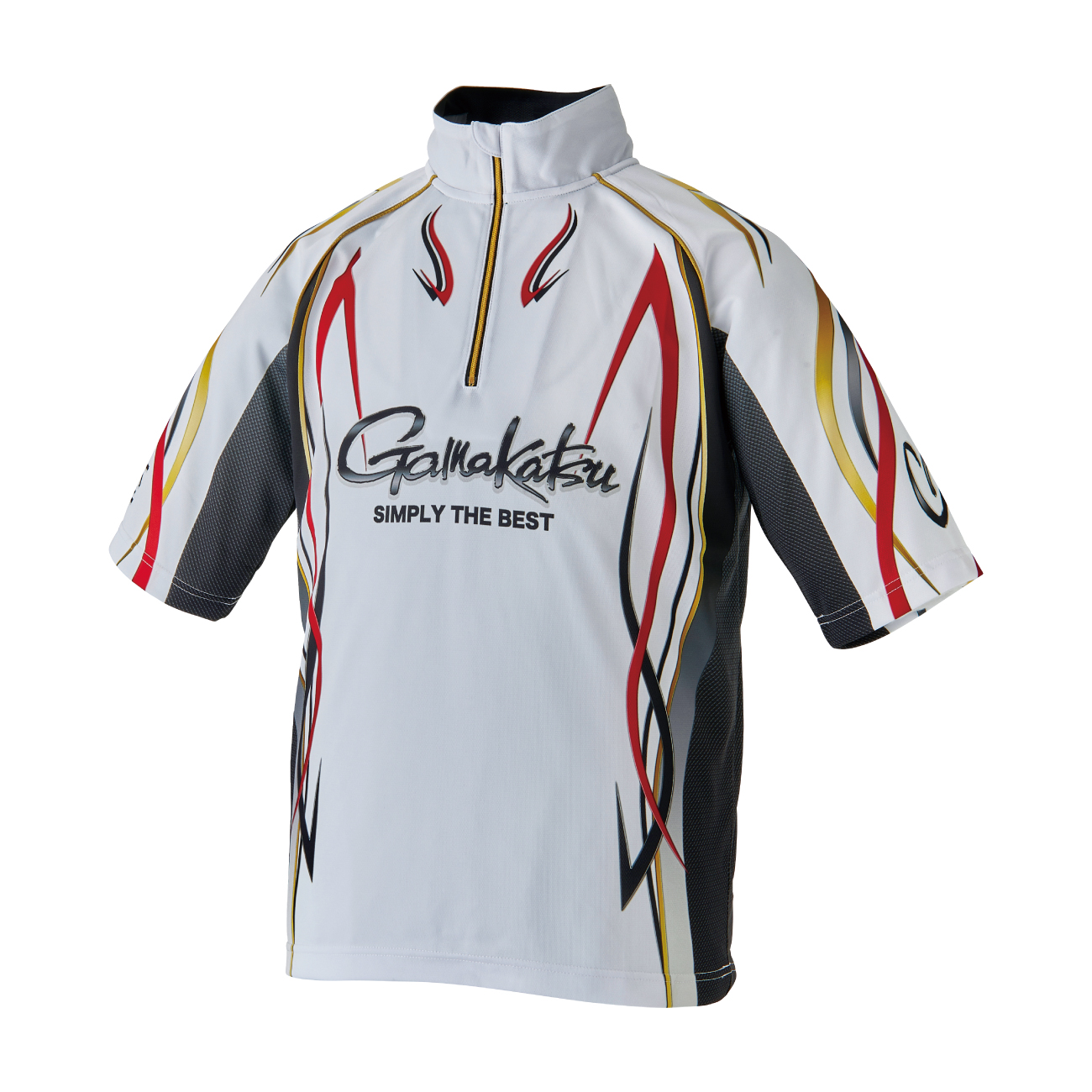 2WAYプリントジップシャツ(半袖) GM3735 | がまかつ