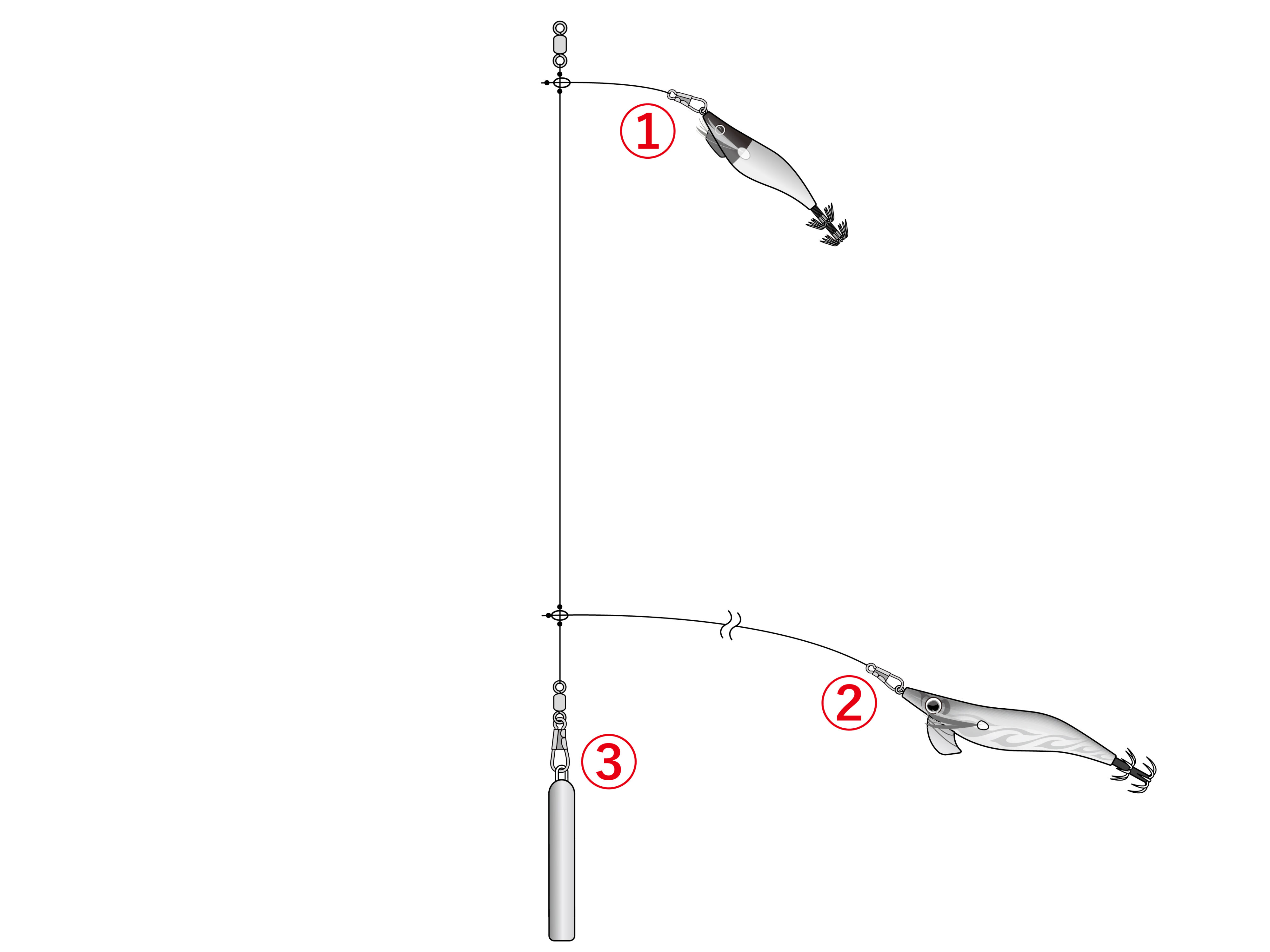 イカメタルリーダー オモリグダブル | がまかつ