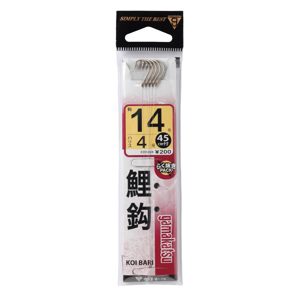 鯉鈎 | がまかつ