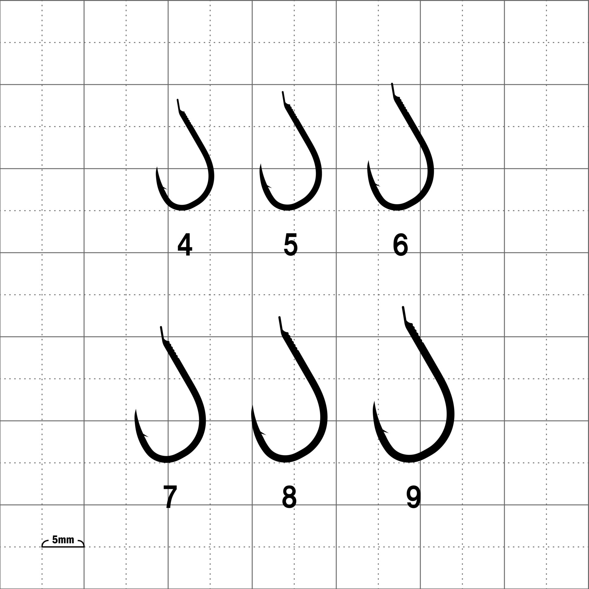 A1 口元尾長 | がまかつ