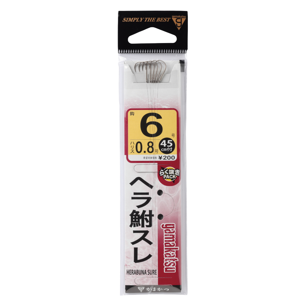ヘラブナ用釣り針【狼牙】 ヘラ鮒スレ | がまかつ