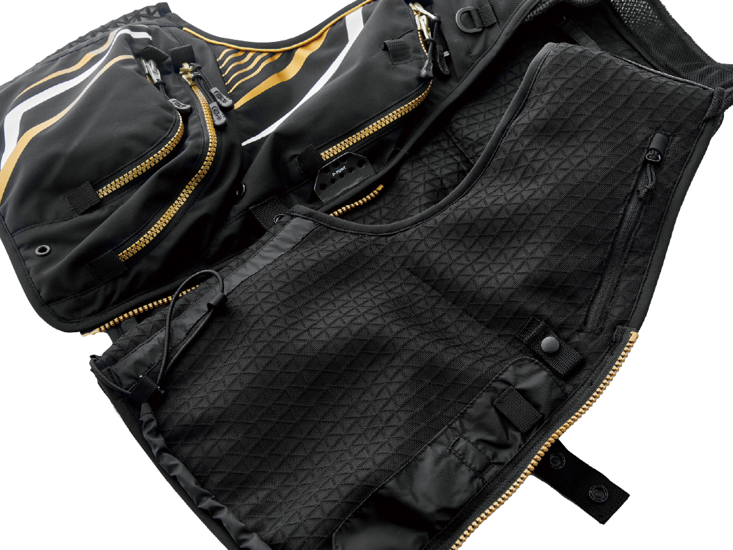 ショートハーフメッシュベスト GM2332 | がまかつ