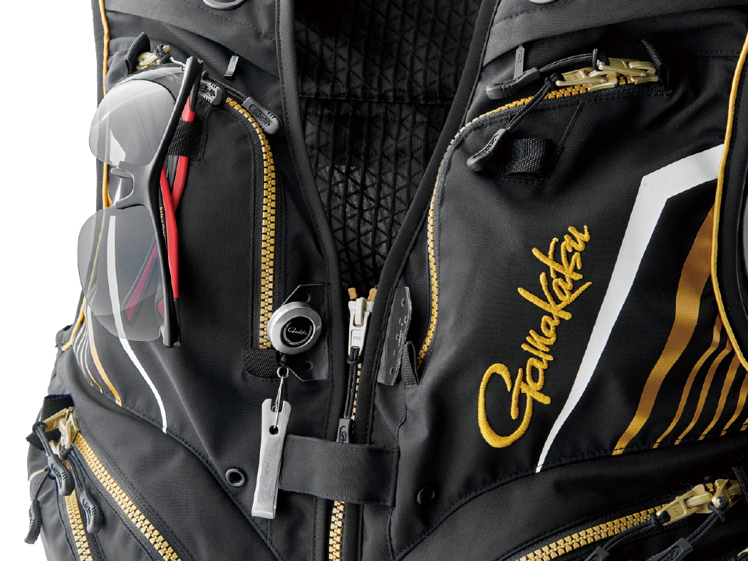 ハーフメッシュベスト GM2331 | がまかつ