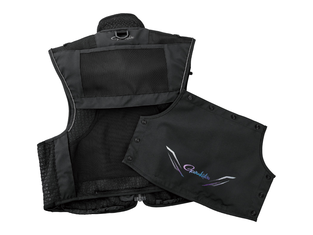 値引き がまかつ 鮎ベスト GM-2332 3L 2025春 新製品 未使用品 ハーフメッシュベスト GM2331 | がまかつ