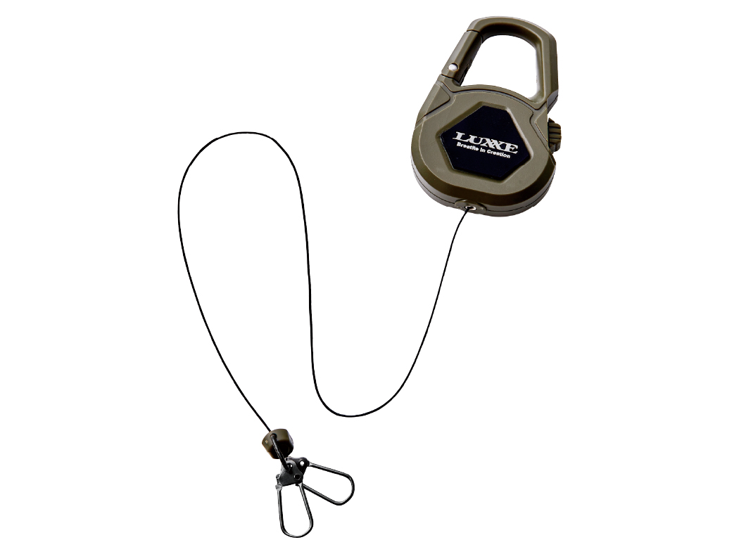 ダイヤのA　レザー　コードリール ロックコードリール100cm LE137 | がまかつ