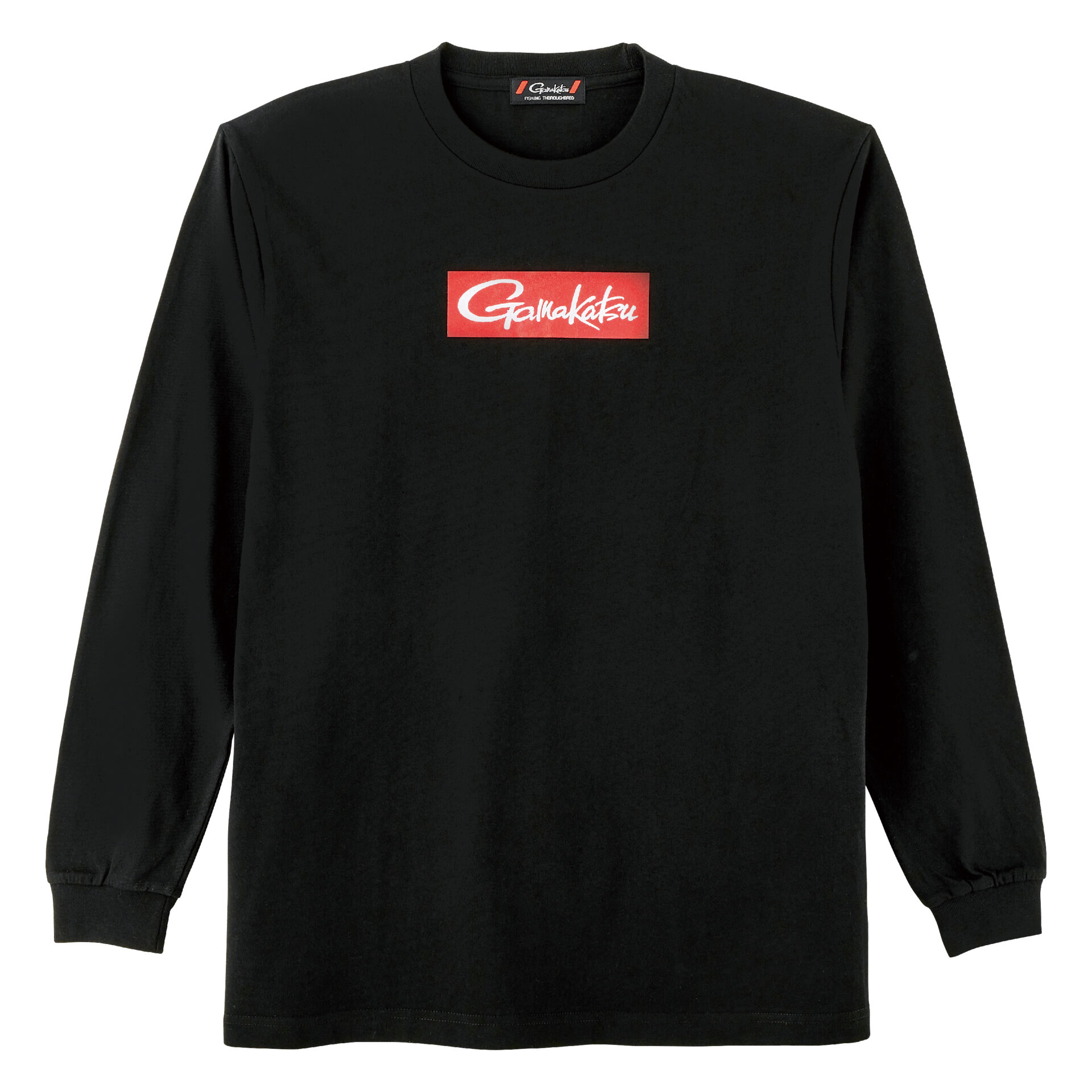 N789 gamakatsu がまかつ プリント 長袖カットソー　2XL ロングスリーブTシャツ(ボックスロゴ) GM3811 | がまかつ