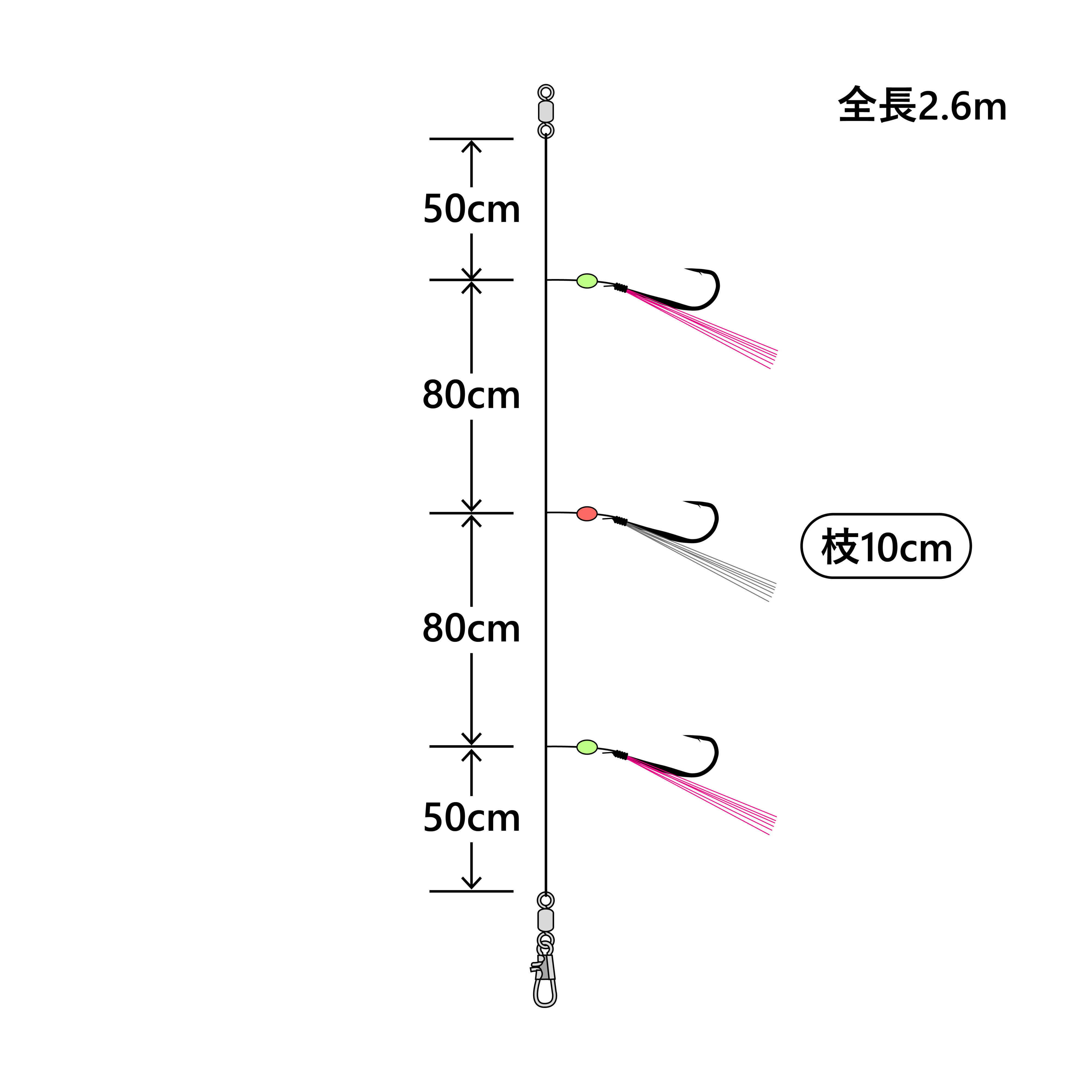 寒サバサビキ ショートSP | がまかつ