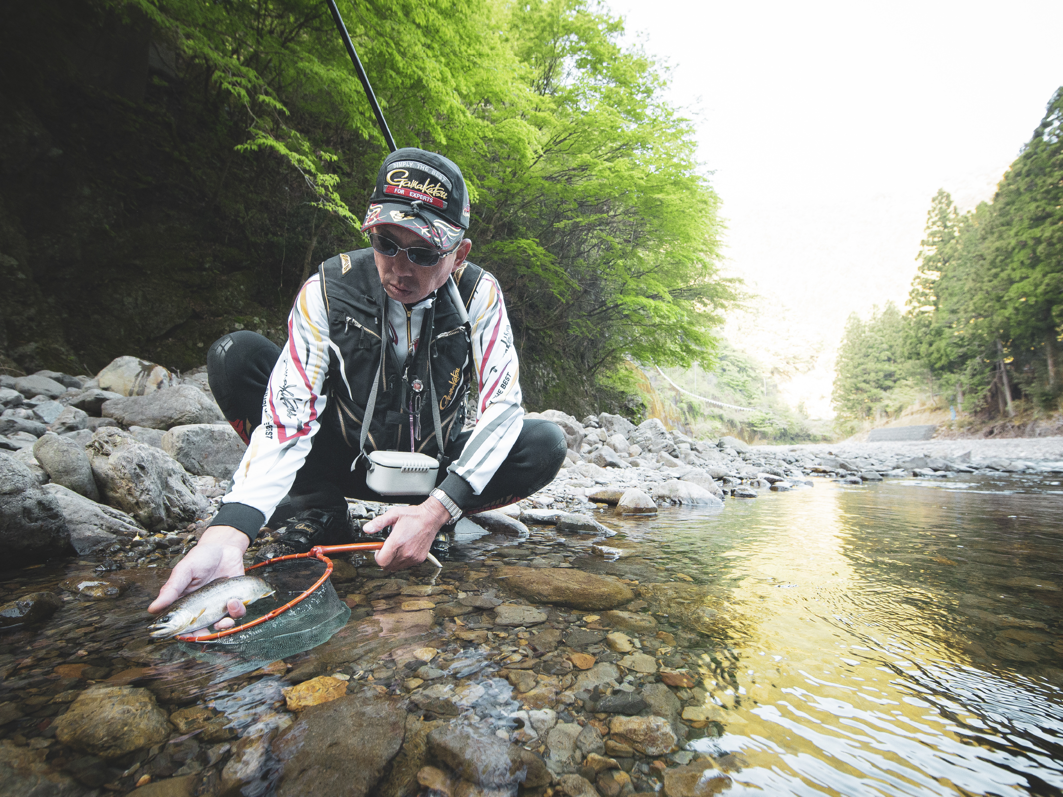 がま渓流 マルチフレックス 本流ゼロリーダー2 | がまかつ
