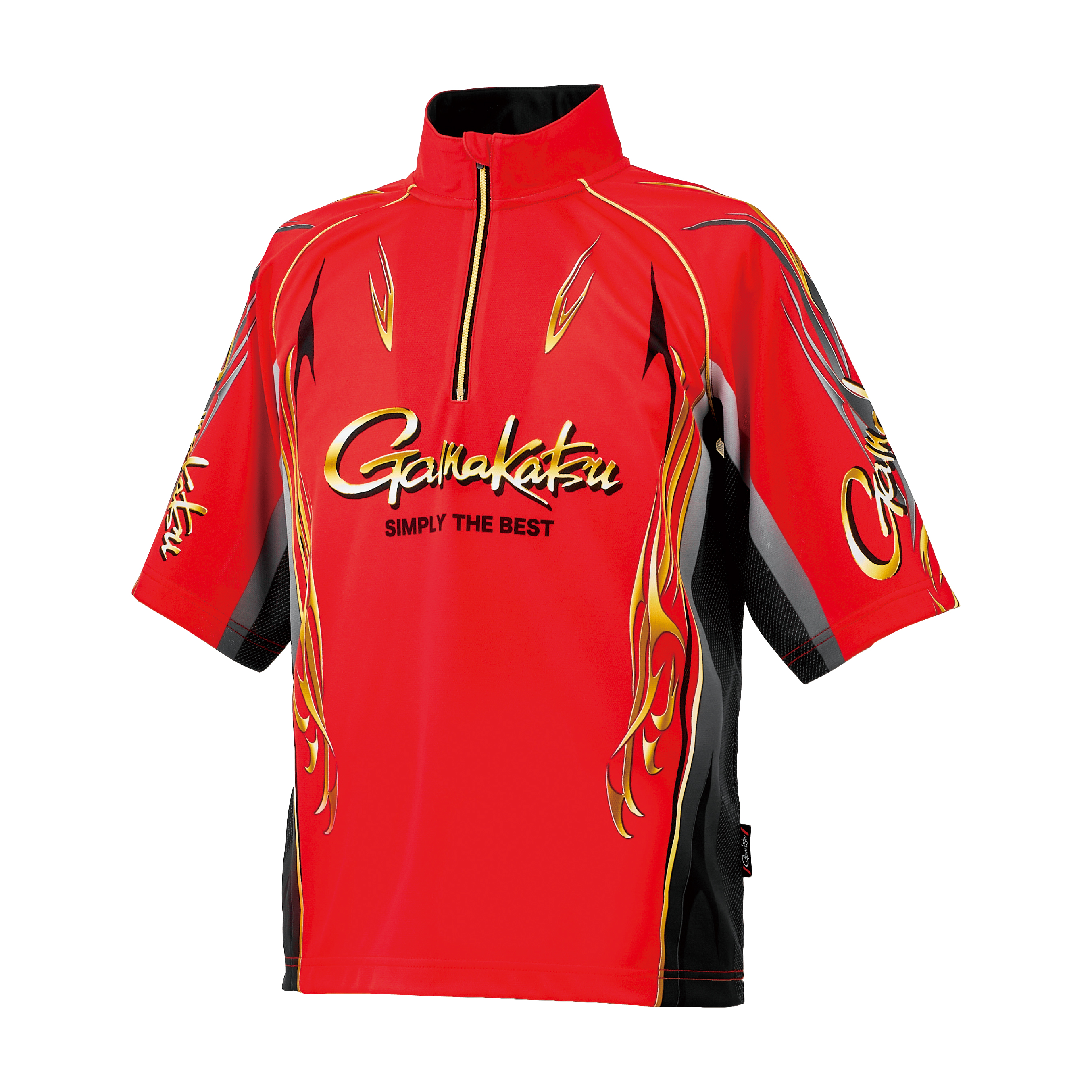 2WAYプリントジップシャツ(半袖) GM3815 | がまかつ