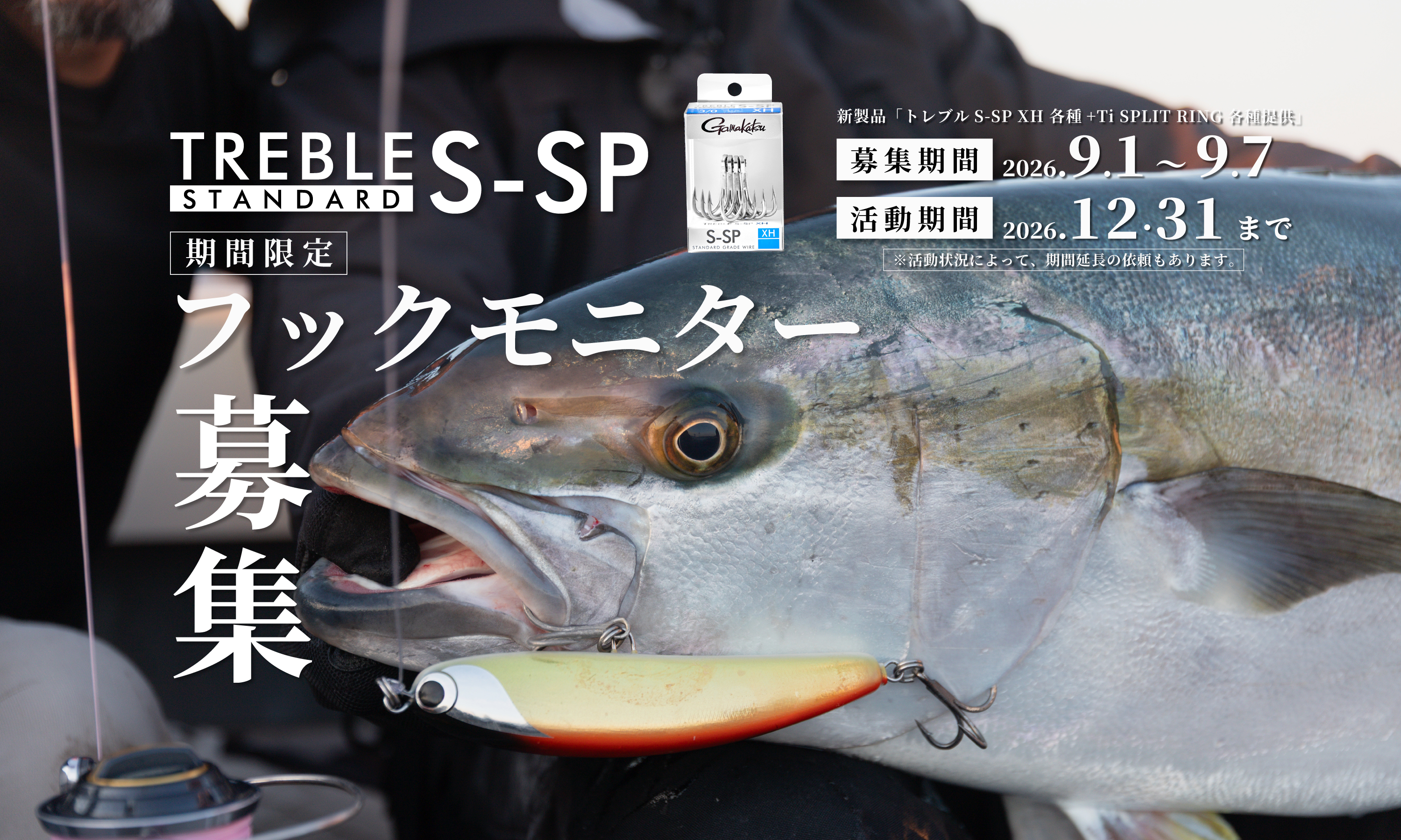フックモニターキャンペーン